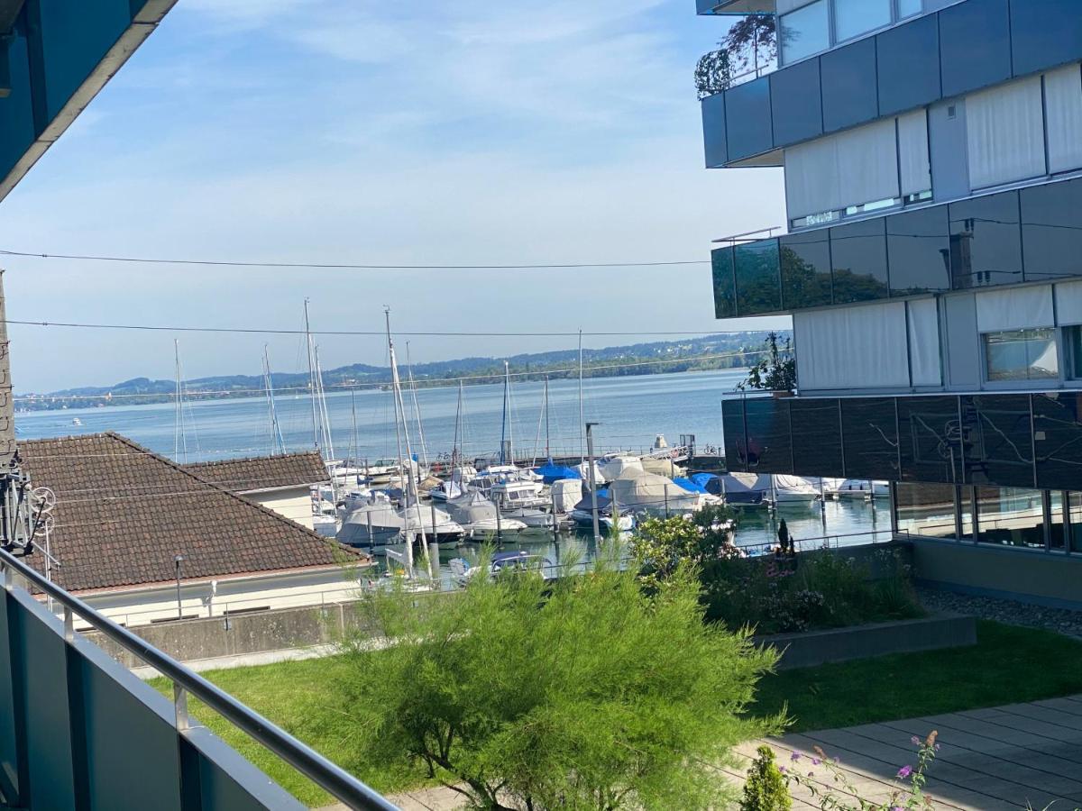 Ganze Wohnung Direkt Am Bodensee 브레겐츠 외부 사진